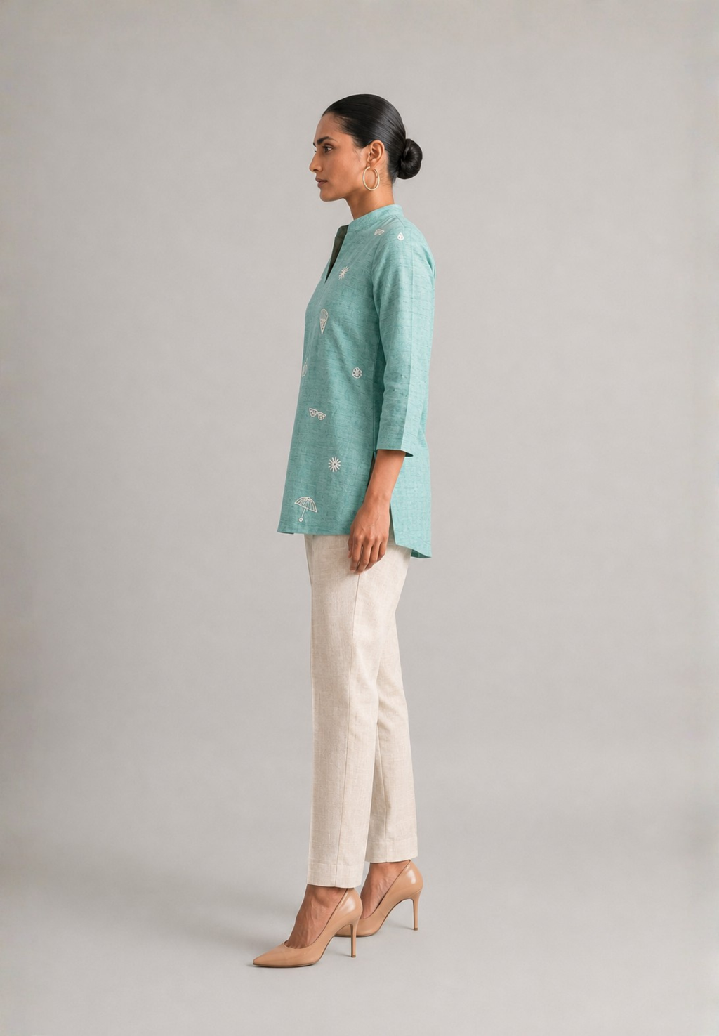 Earth Petal Kurta