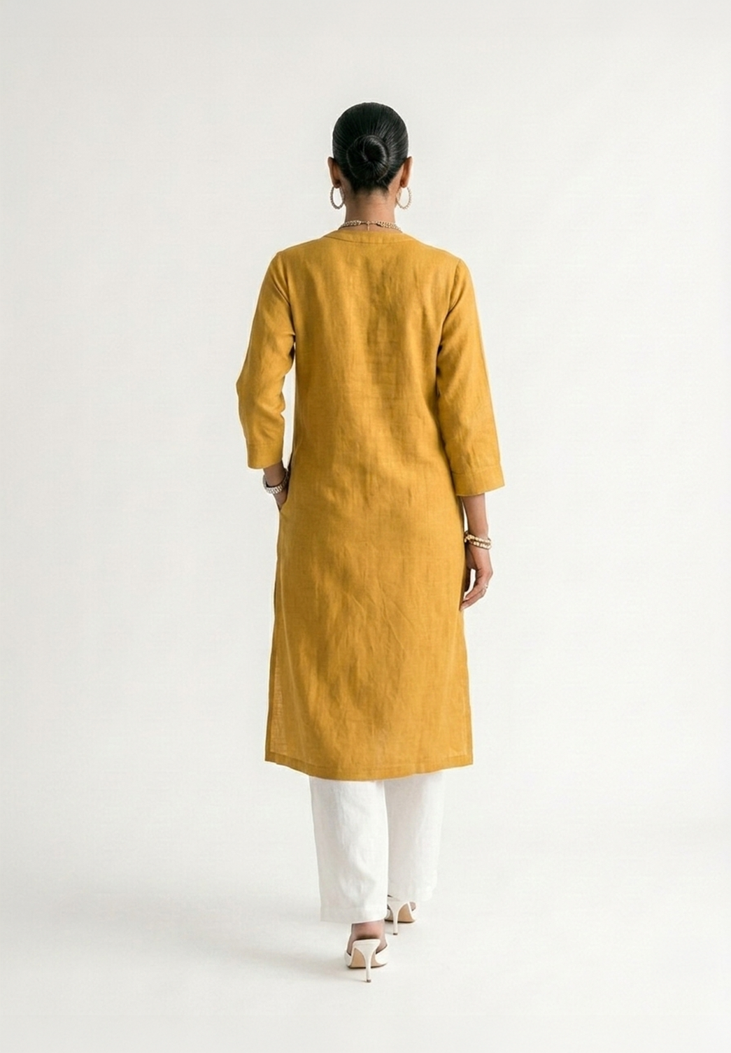 Sun Ochre Kurta