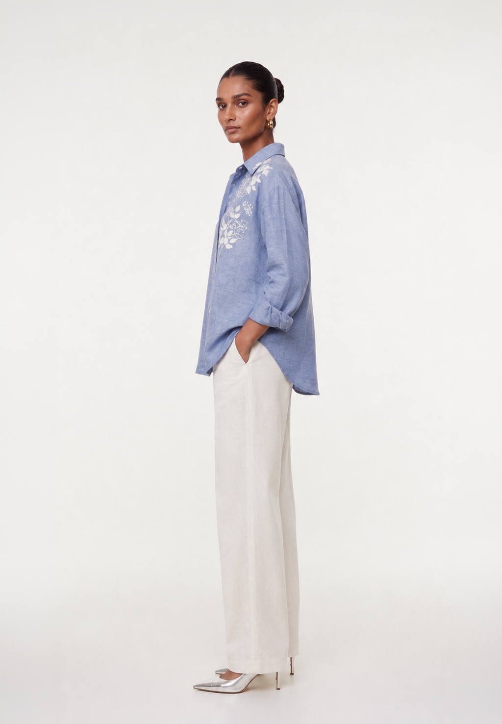 Azure Fleur Shirt