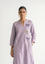 Lavender Wings Kurta