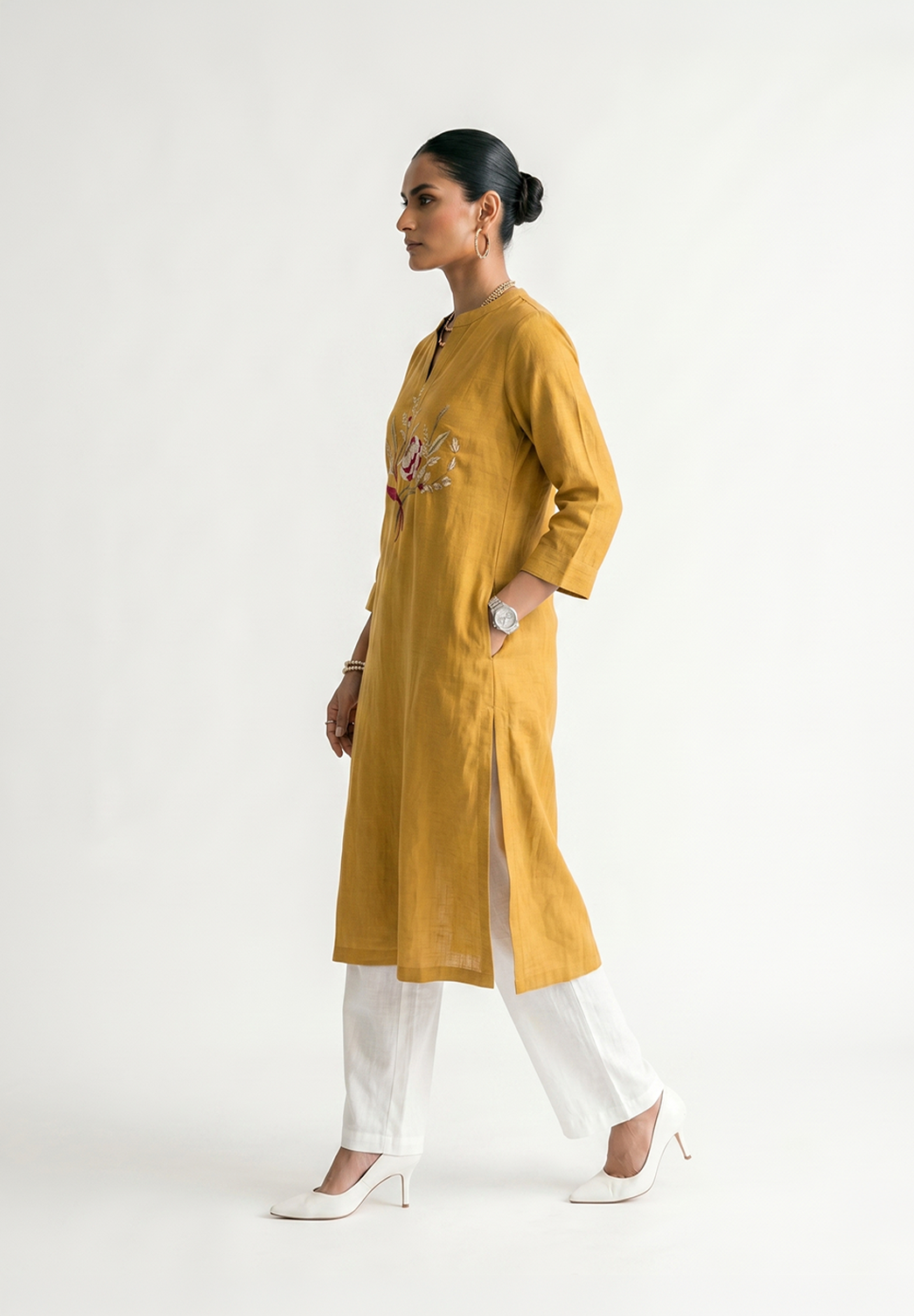 Sun Ochre Kurta