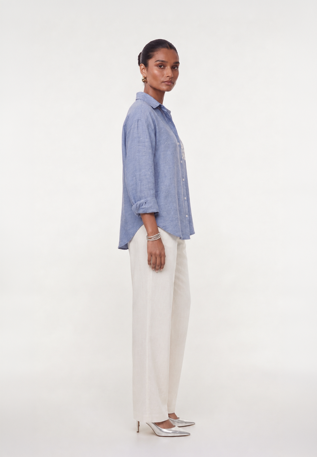 Azure Fleur Shirt