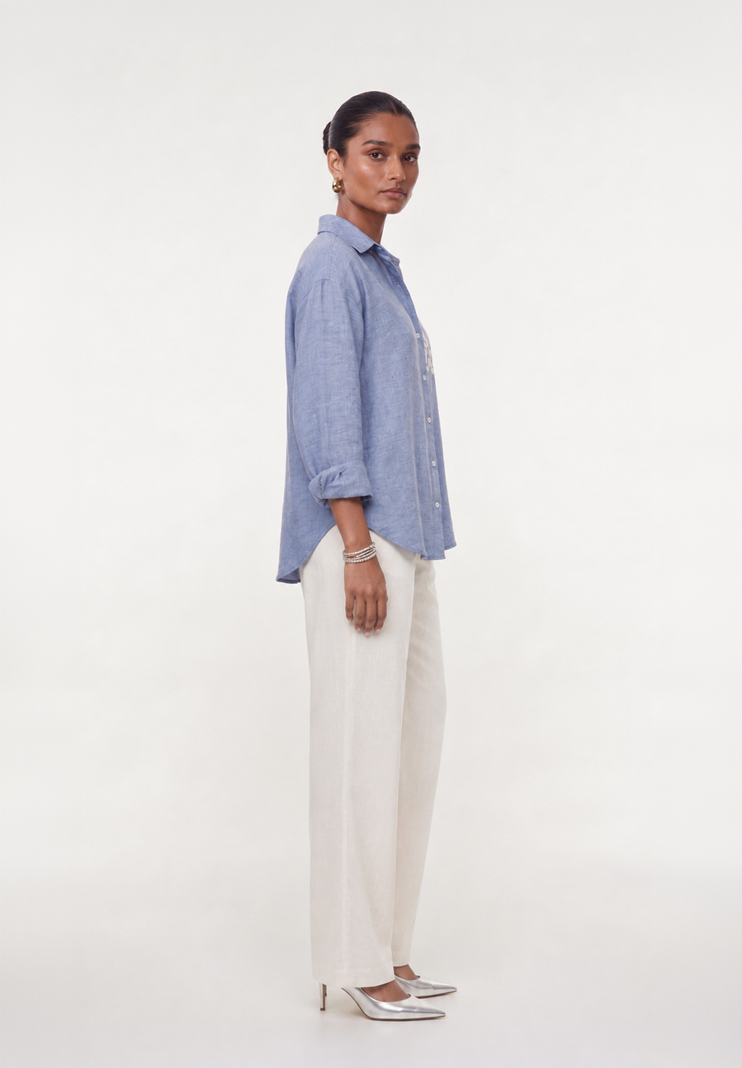 Azure Fleur Shirt