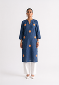 Indigo Meadow Kurta