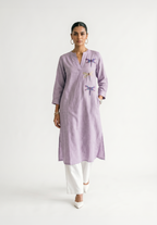 Lavender Wings Kurta