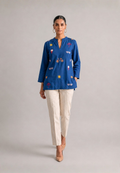 Denim Whisper Kurta