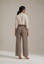 BEIGE COTTON LINEN SHIRT