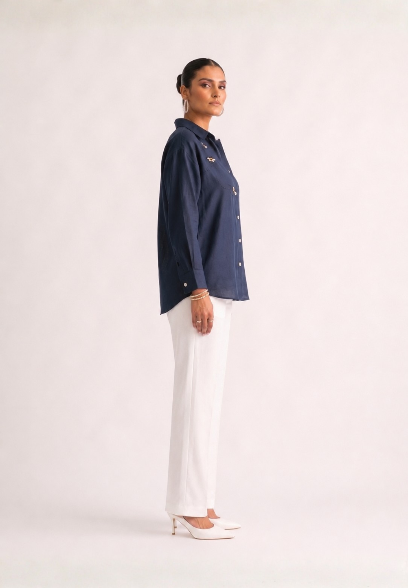 Denim Bee Shirt