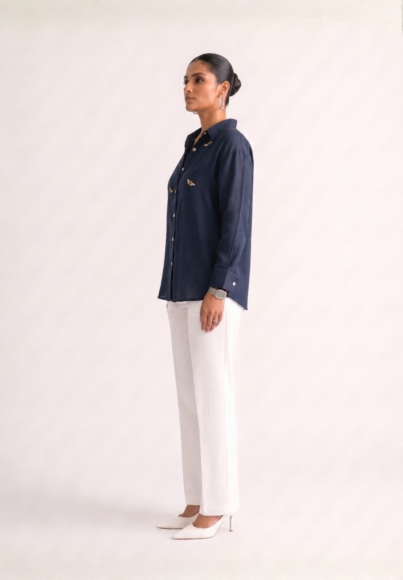 Denim Bee Shirt